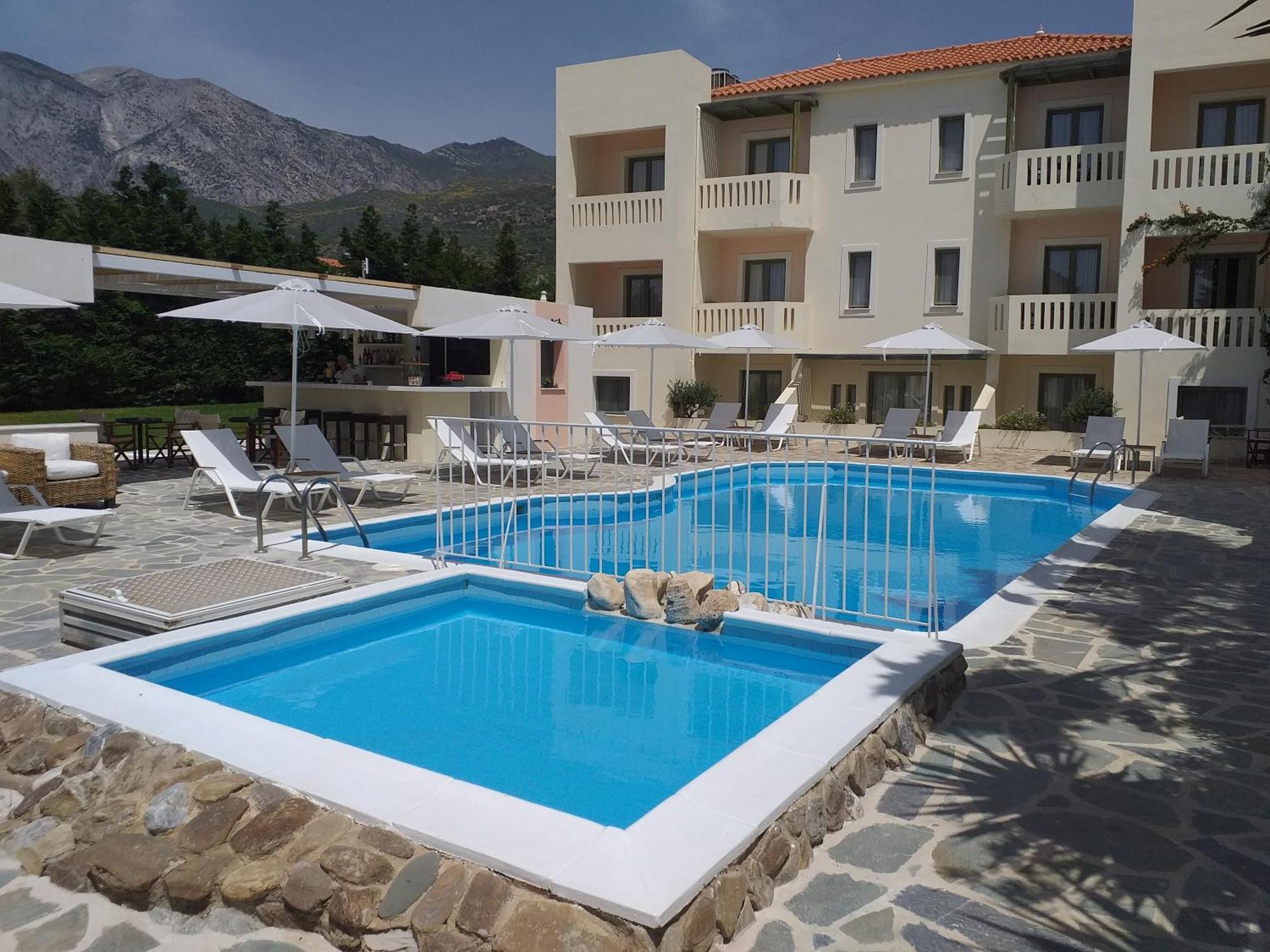 Aphrodite Hotel&Suites Marathókampos Exteriér fotografie