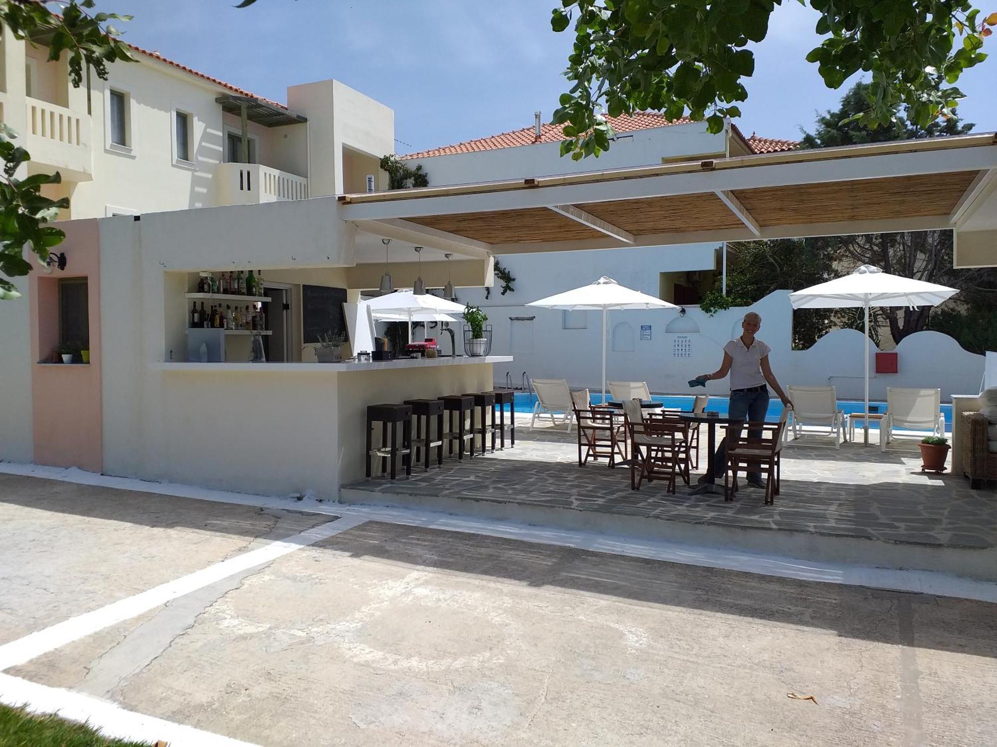 Aphrodite Hotel&Suites Marathókampos Exteriér fotografie