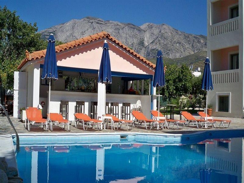 Aphrodite Hotel&Suites Marathókampos Exteriér fotografie