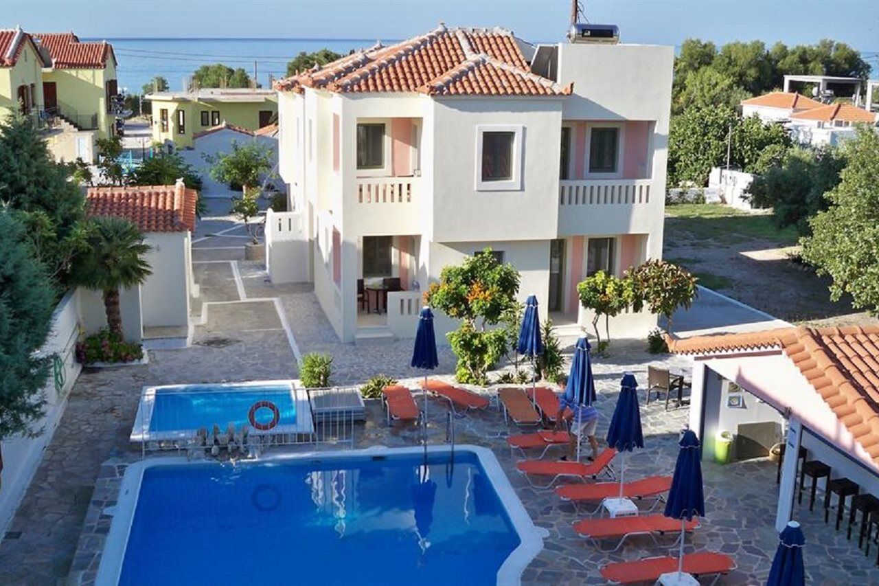 Aphrodite Hotel&Suites Marathókampos Exteriér fotografie